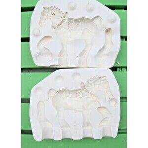 Doc Holliday Vintage Carnival Horse Slip Mold #951